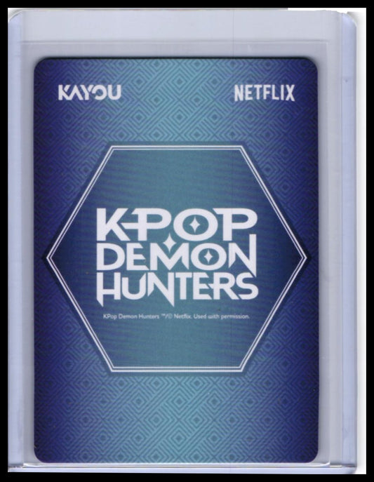 KAYOU KPop Demon Hunters Saja Boys Soda Pop SSR #KPDH01-SSR-007 Netflix — back