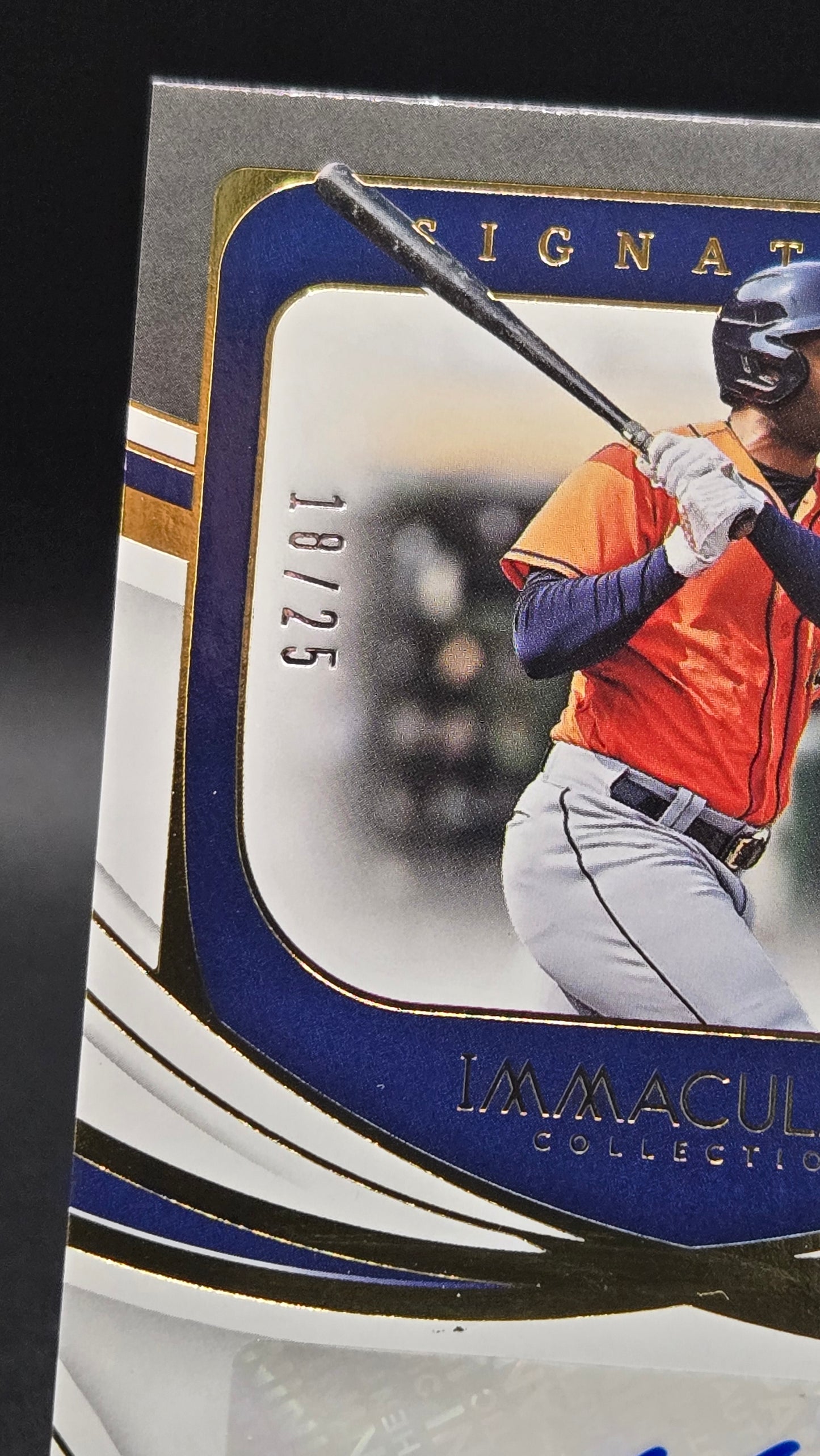 2022 Panini Immaculate Yordan Alvarez #IS-YA Signatures Auto /25 Astros NM
