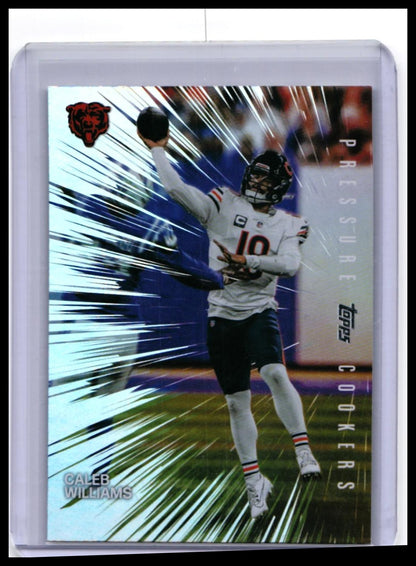 2-Card Lot Chicago Bears Rome Odunze & Caleb Williams 2026 Topps - 02-front