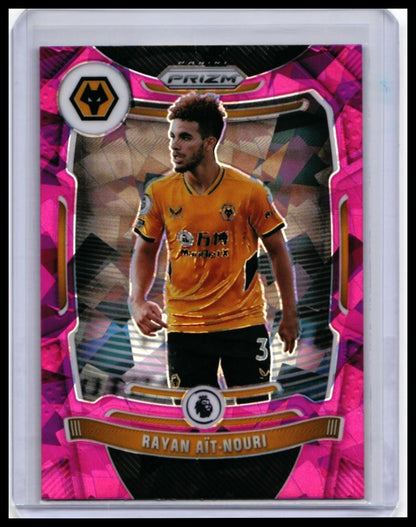 2021-22 Panini Prizm Premier League Soccer Rayan Aït-Nouri #50 Wolverhampton Wanderers — front
