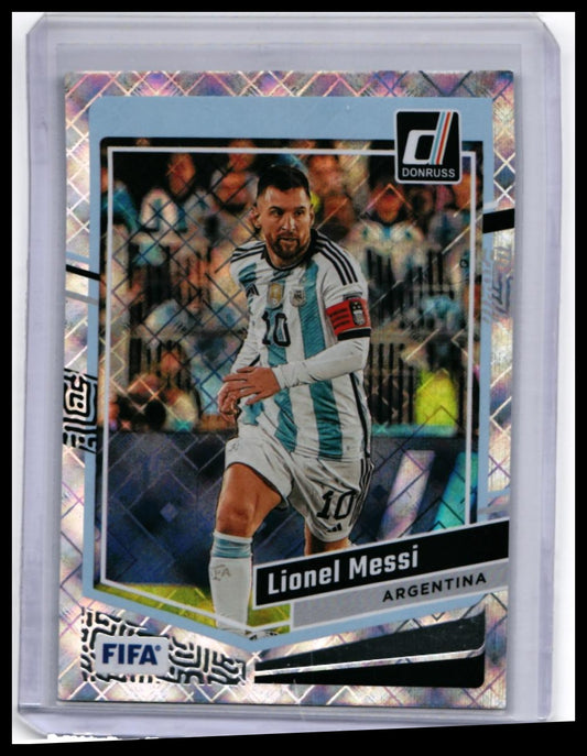 2023-24 Panini Donruss Soccer Lionel Messi #1 Argentina — front