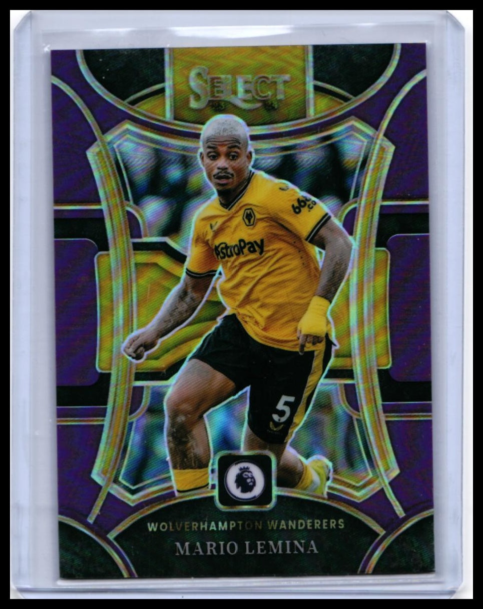 2023-24 Panini Select Mario Lemina #200 Mezzanine Prizm /149 Wolves — front