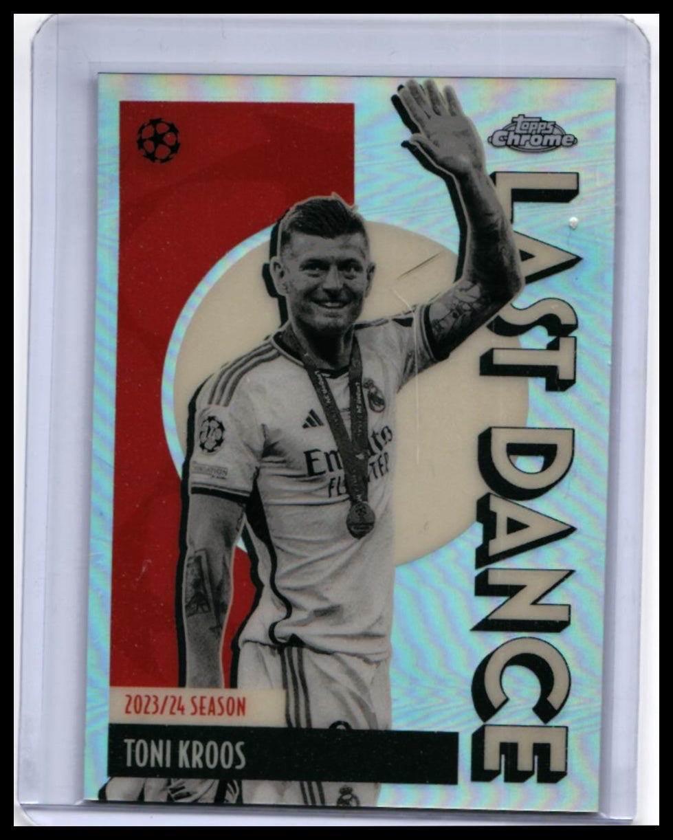2023-24 Topps Chrome UEFA CL Toni Kroos LD-1 Real Madrid Legend — front