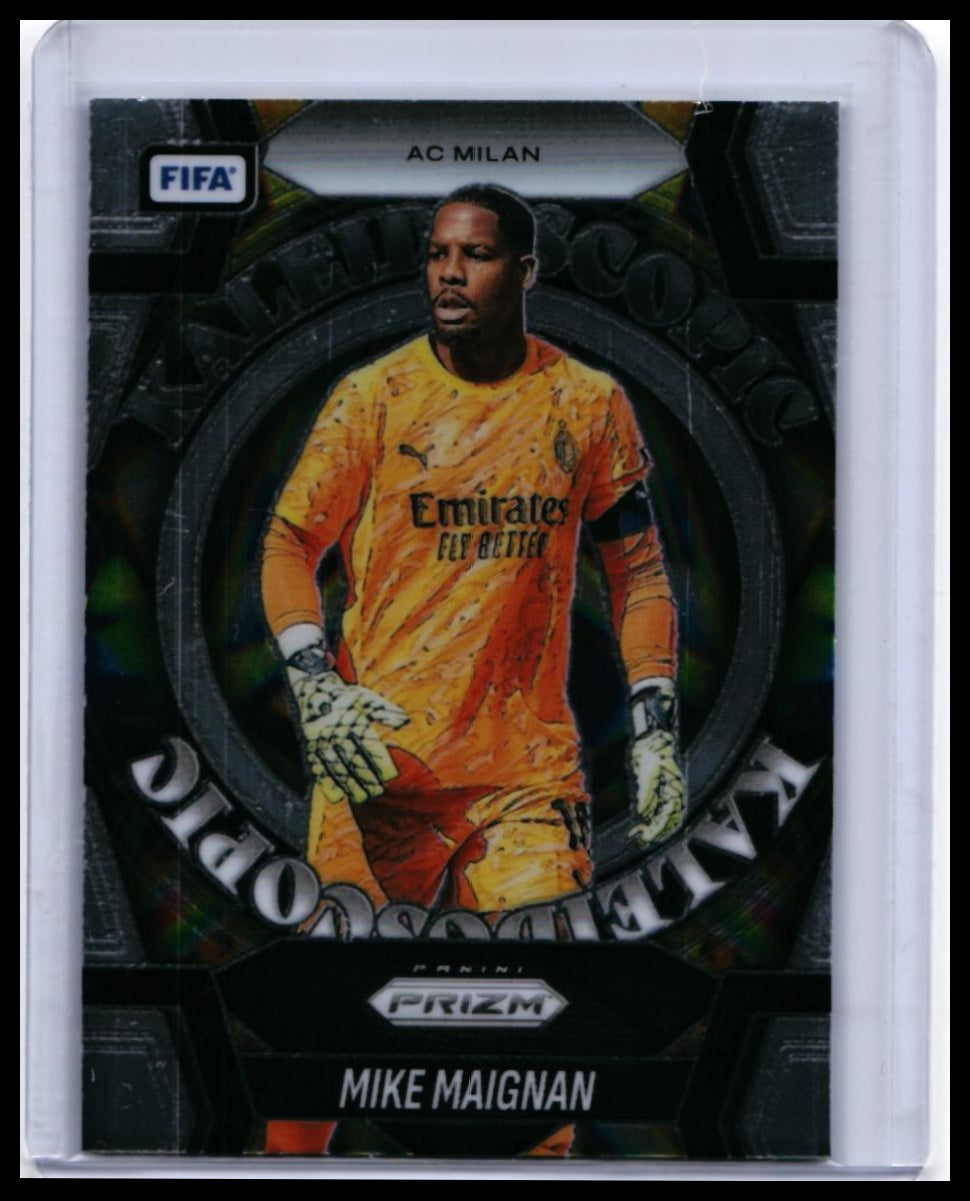 2025-26 Panini Prizm FIFA Mike Maignan #2 AC Milan Goalkeeper — front