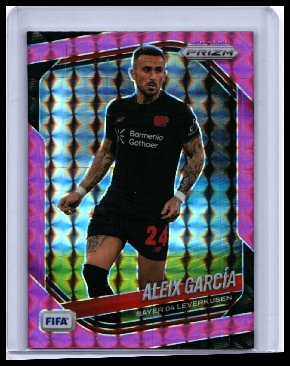 2025-26 Panini Prizm FIFA Soccer Aleix García #110 Bayer 04 Leverkusen — front