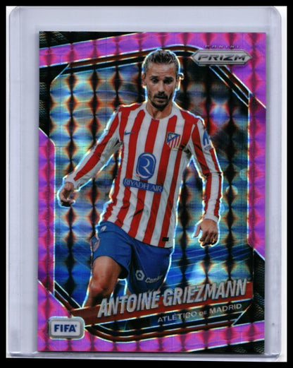 2025-26 Panini Prizm FIFA Soccer Antoine Griezmann #2 Atletico Madrid — front