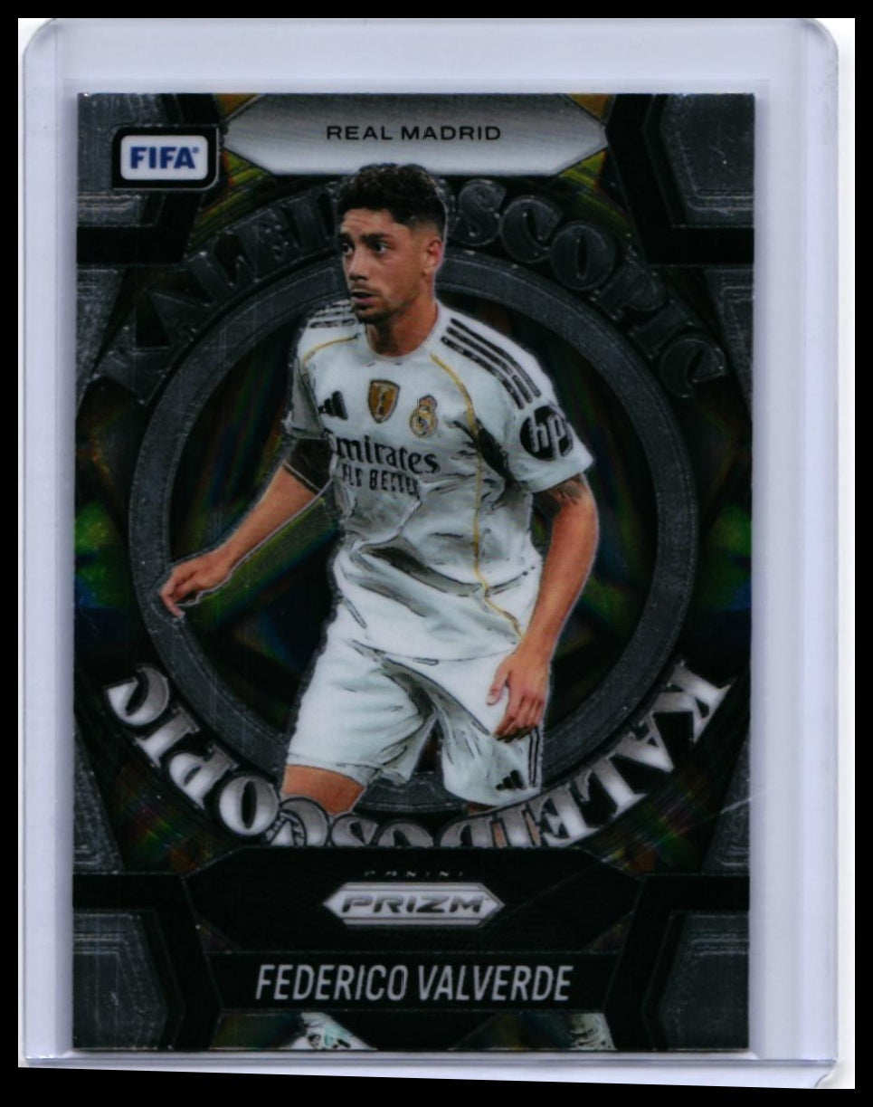 2025-26 Panini Prizm FIFA Soccer Federico Valverde #21 Real Madrid — front