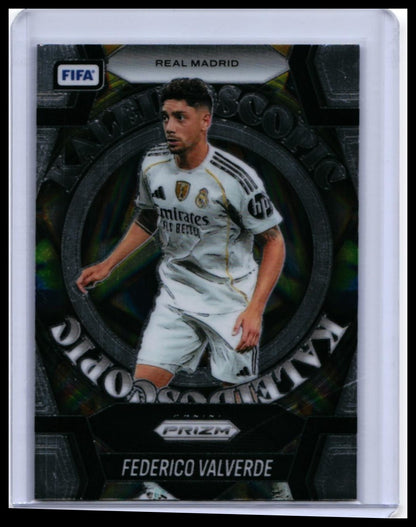 2025-26 Panini Prizm FIFA Soccer Federico Valverde #21 Real Madrid — front