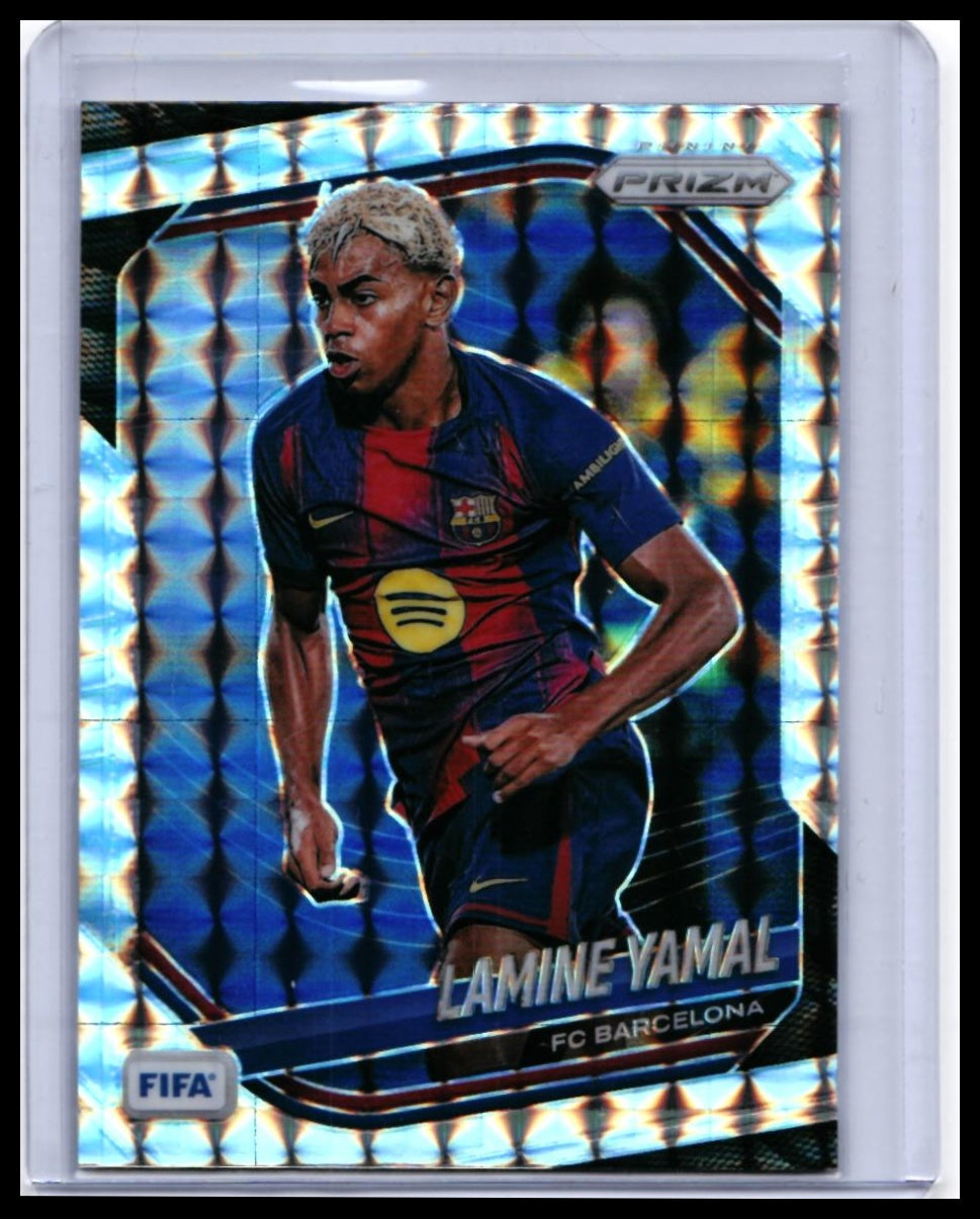 2025-26 Panini Prizm FIFA Soccer Lamine Yamal #245 FC Barcelona — front