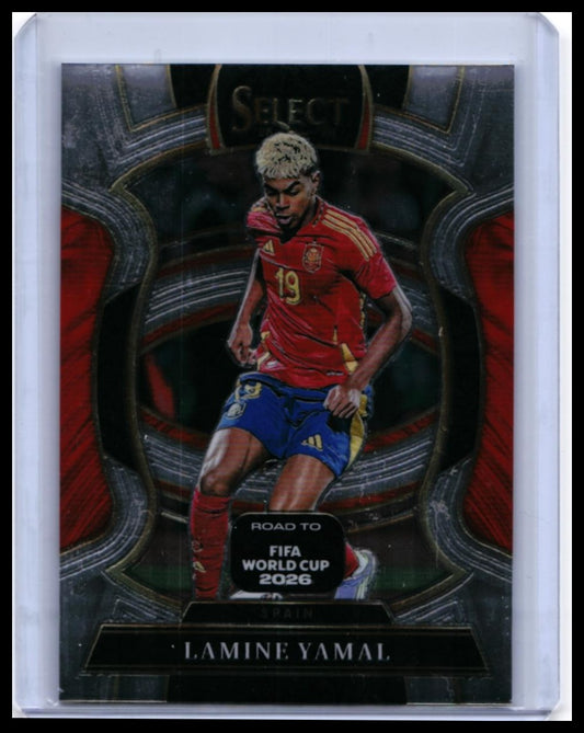 2025-26 Panini Select Road to FIFA World Cup Lamine Yamal #68 Terrace Spain — front