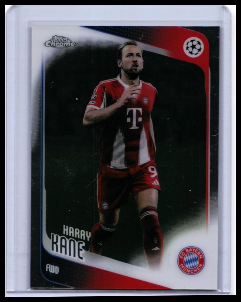 2025-26 Topps Chrome UCL Harry Kane #182 FC Bayern München Base — front