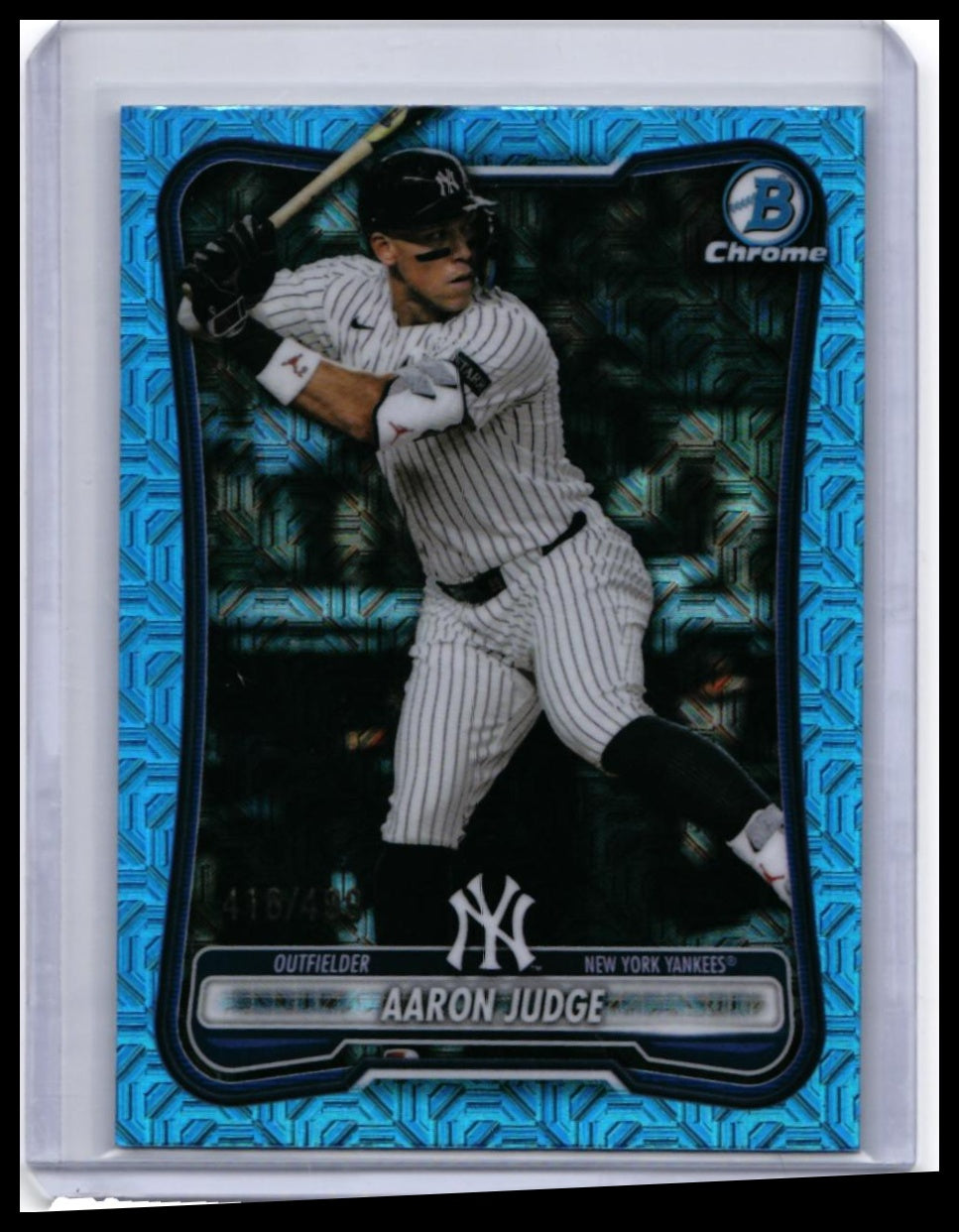 2025 Bowman Chrome Aaron Judge #182 Yankees Outfielder — front