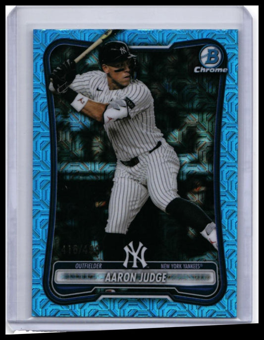 2025 Bowman Chrome Aaron Judge #182 Yankees Outfielder — front