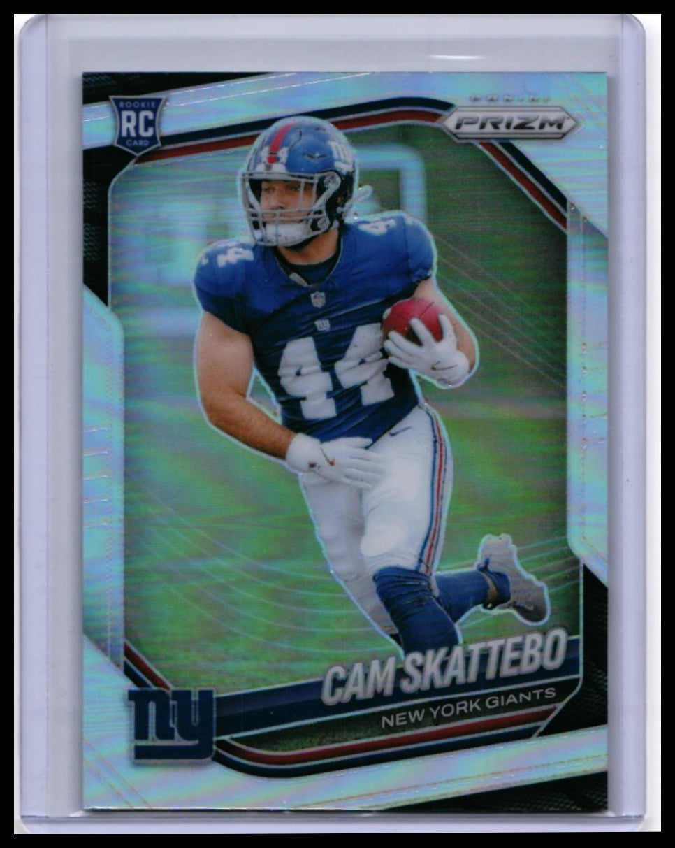 2025 Panini Prizm Cam Skattebo RC #363 New York Giants Rookie Card — front