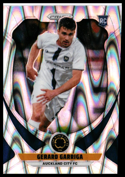 2025 Panini Prizm FIFA Club World Cup Gerard Garriga RC #29 Auckland City FC — front