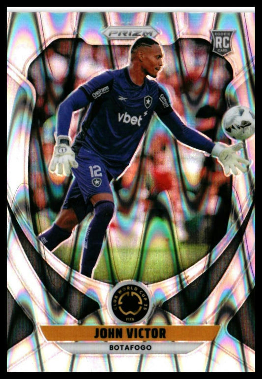 2025 Panini Prizm FIFA Club World Cup John Victor RC #55 Botafogo — front