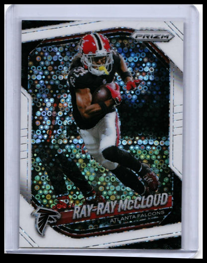 2025 Panini Prizm Ray-Ray McCloud Fast Break Prizm #34 Atlanta Falcons — front