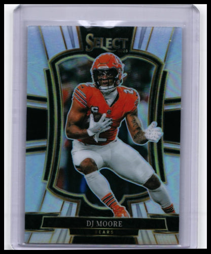 2025 Panini Select DJ Moore #173 Premier Level Chicago Bears — front