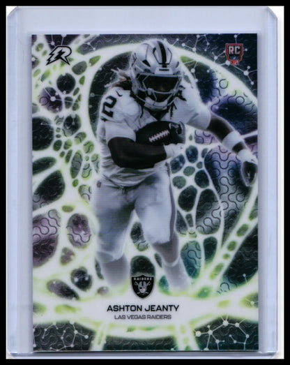 2025 Topps Protonyx Ashton Jeanty RC #PT-3 Las Vegas Raiders — front