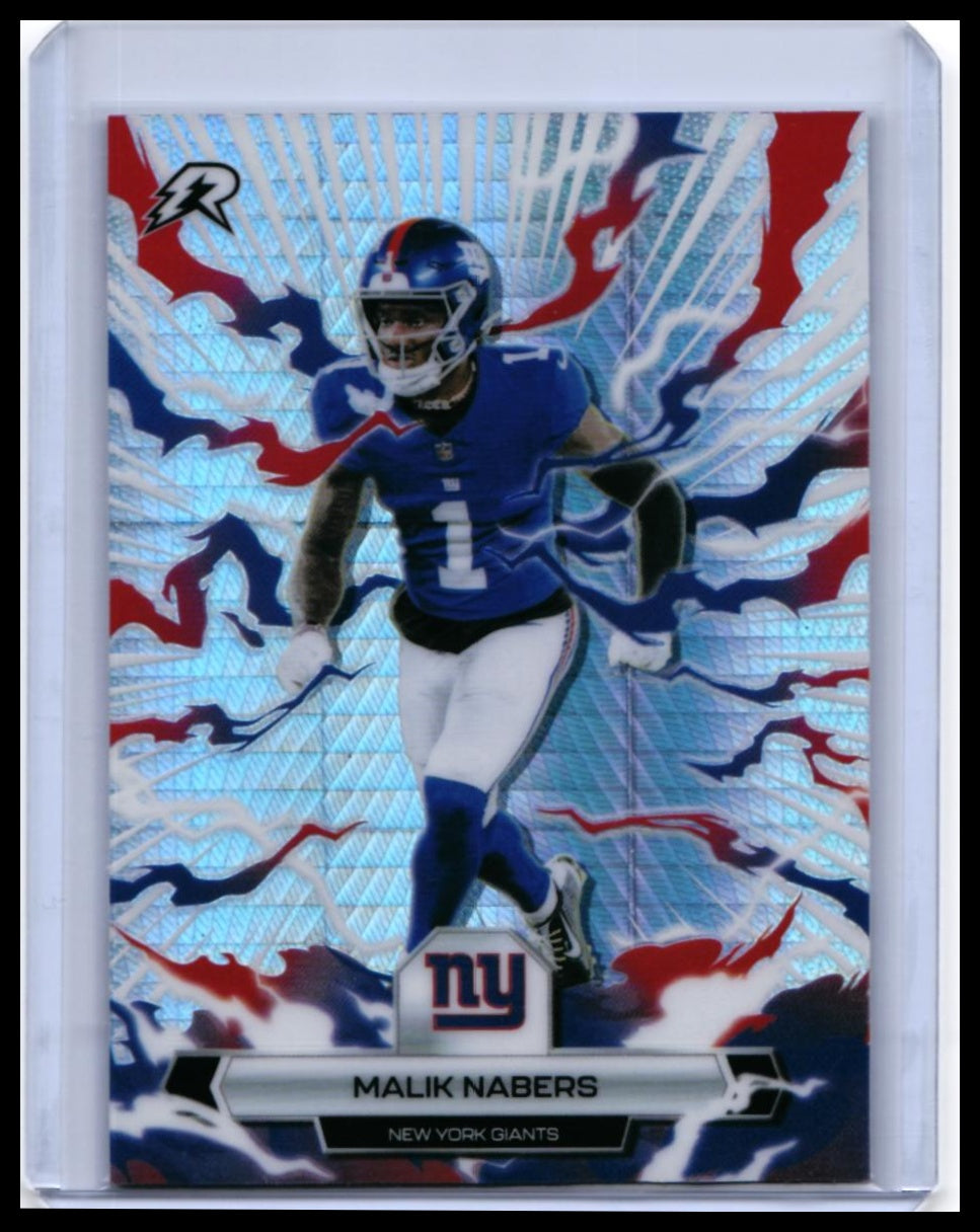 2025 Topps Reign Malik Nabers #73 New York Giants — front