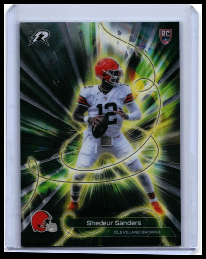 2025 Topps Resurgence Conductors Shedeur Sanders RC #C-18 Cleveland Browns — front