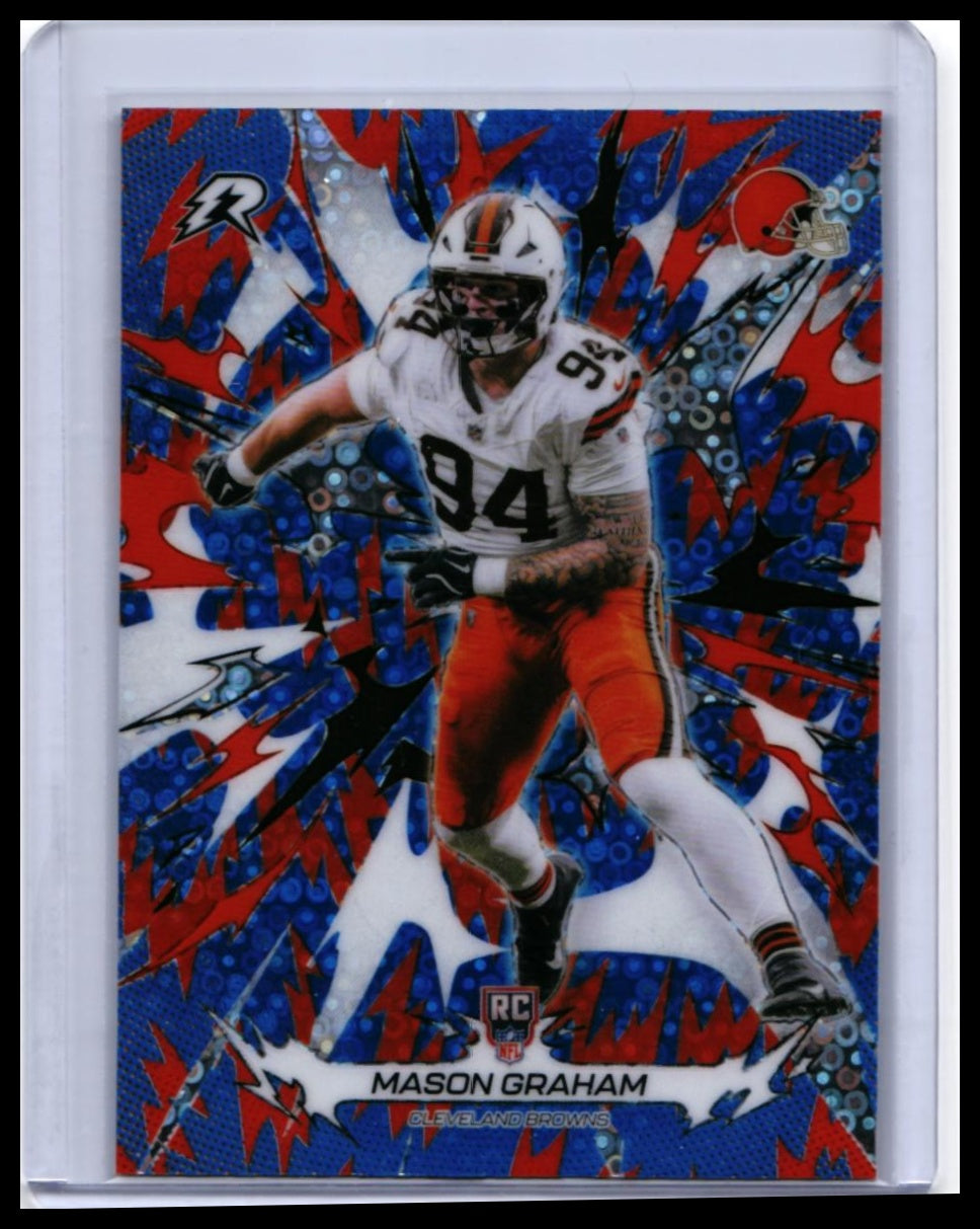 2025 Topps Riot Mason Graham RC #124 Cleveland Browns Rookie — front