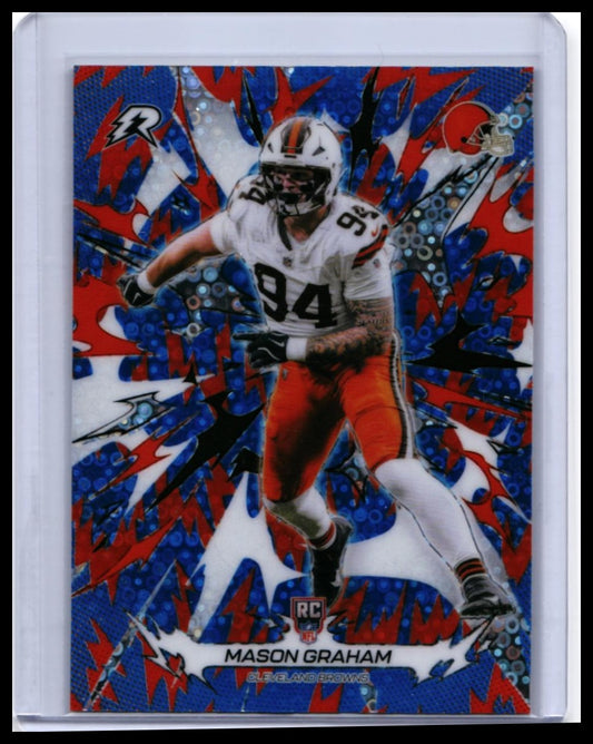 2025 Topps Riot Mason Graham RC #124 Cleveland Browns Rookie — front