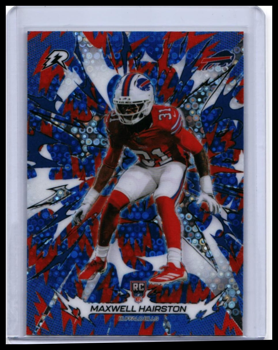 2025 Topps Riot Maxwell Hairston RC #109 Buffalo Bills Rookie Card — front