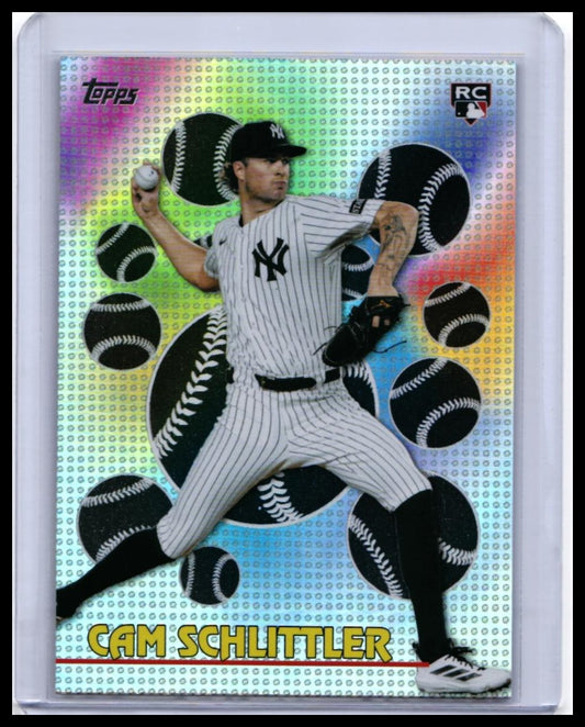 2025 Topps Titans of the Game Cam Schlittler RC #TOG-34 Yankees — front