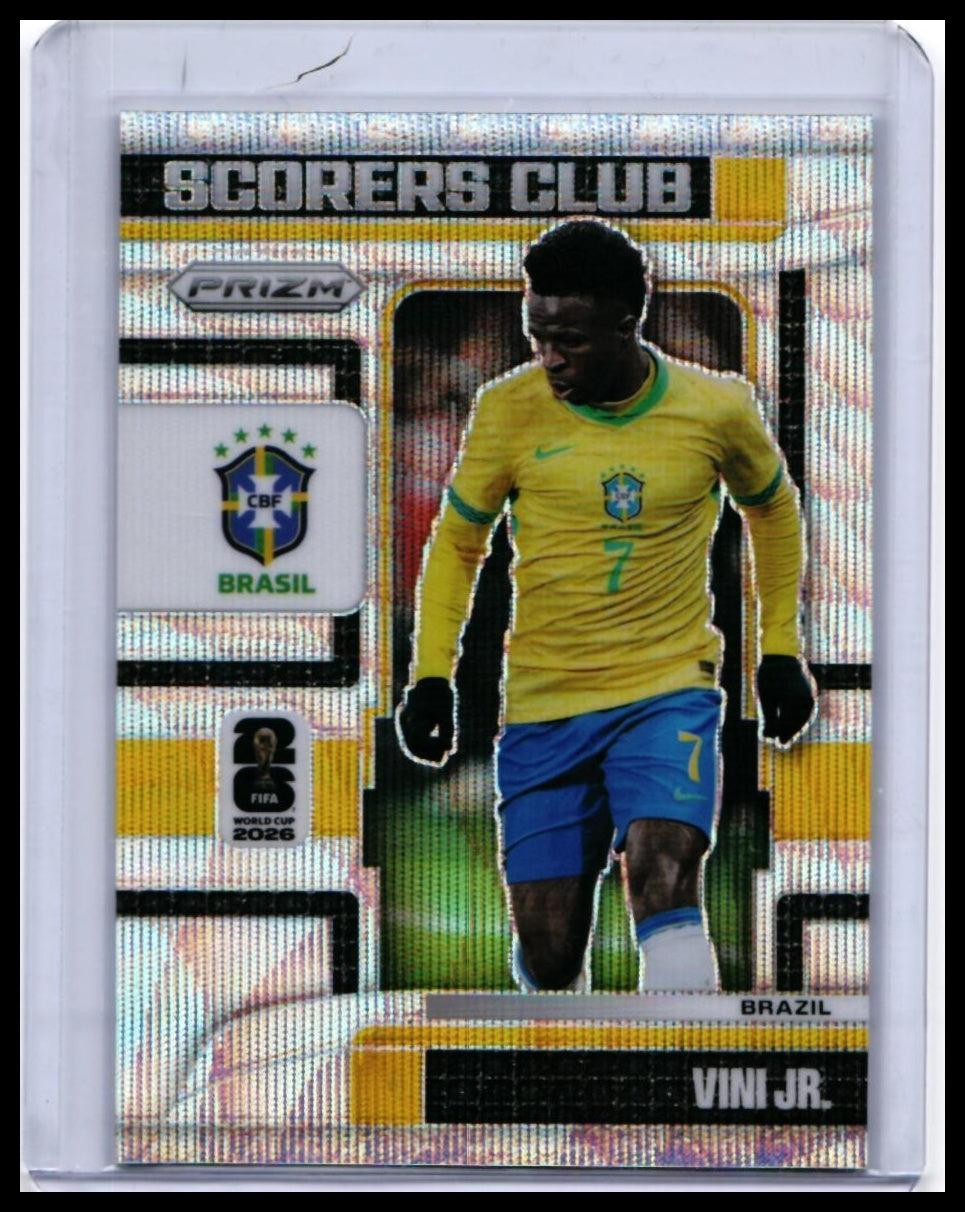 2026 Panini Prizm FIFA World Cup Vini Jr. Scorers Club #6 Brazil — front