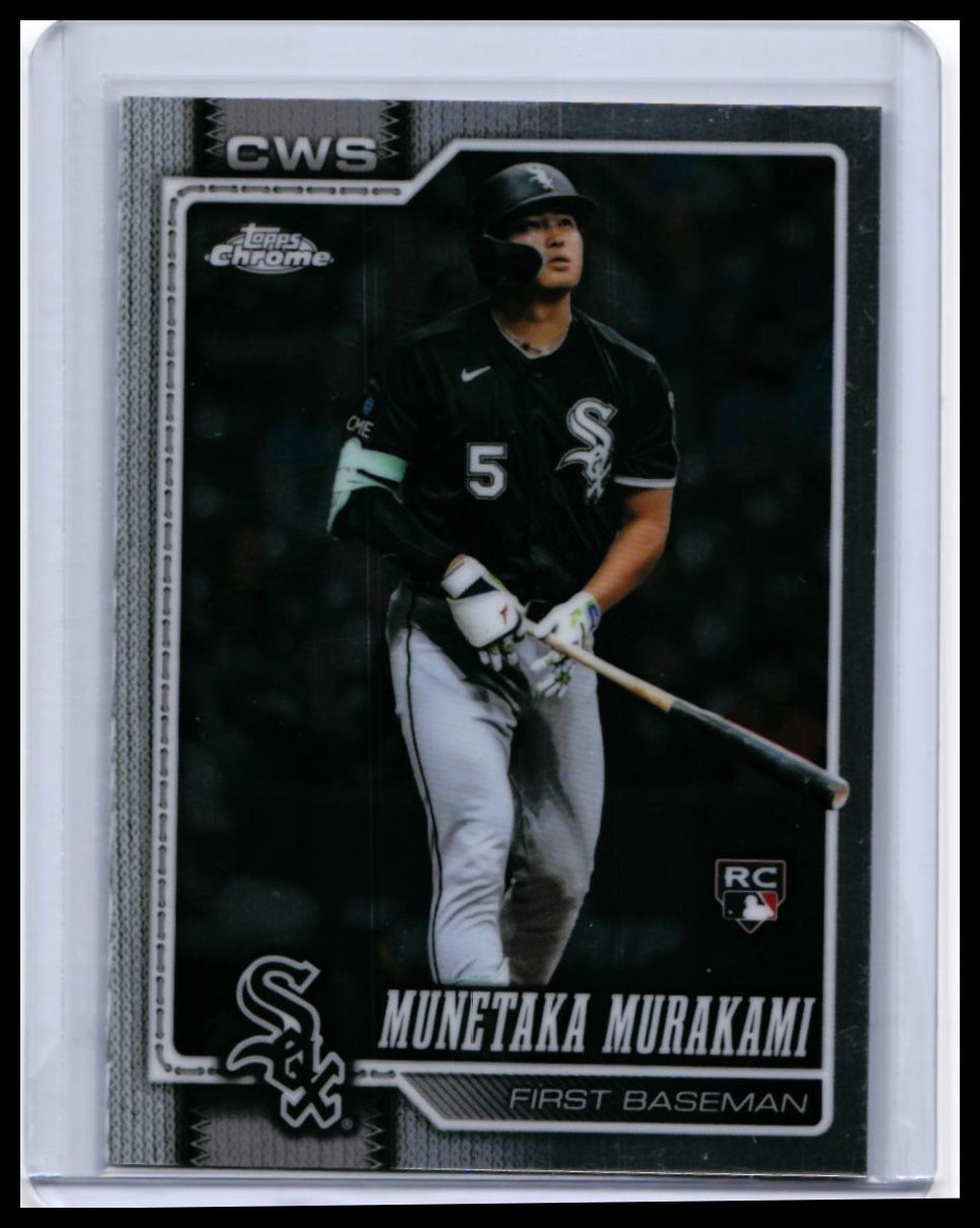 2026 Topps Chrome Munetaka Murakami RC #274 Chicago White Sox Rookie — front
