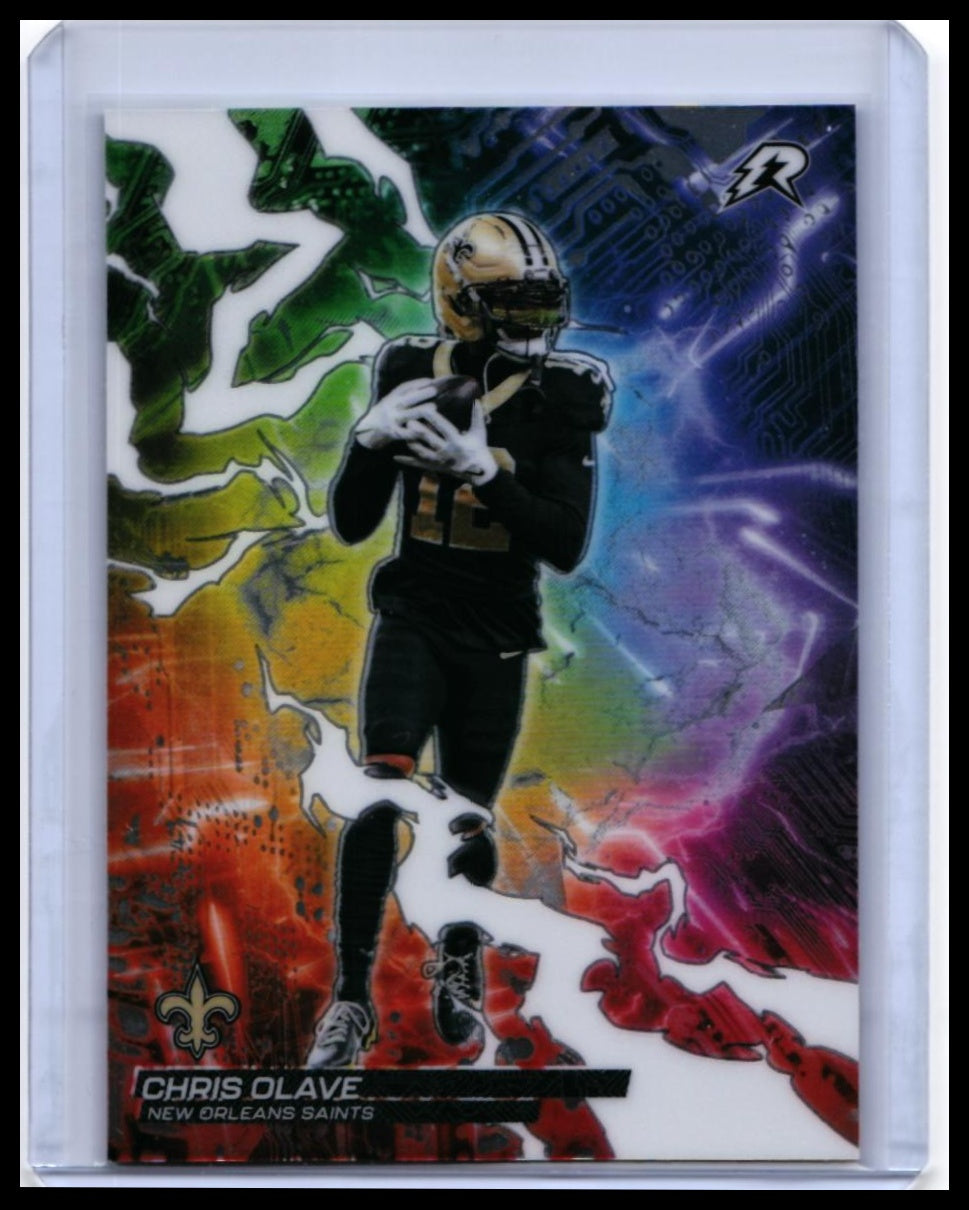 2026 Topps Circuit Breakers Chris Olave #CB-24 New Orleans Saints — front