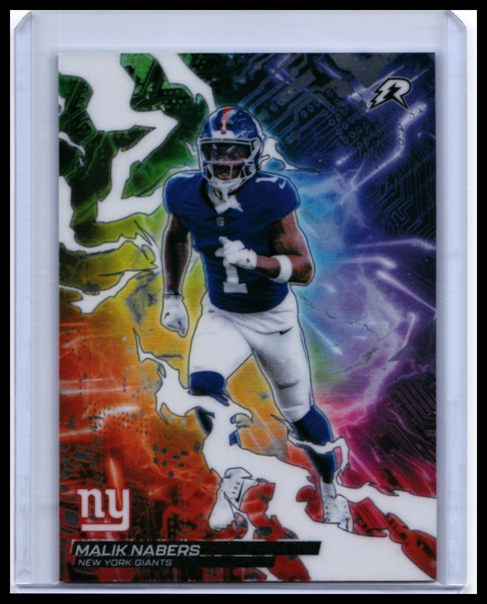 2026 Topps Circuit Breakers Malik Nabers #CB-7 New York Giants — front