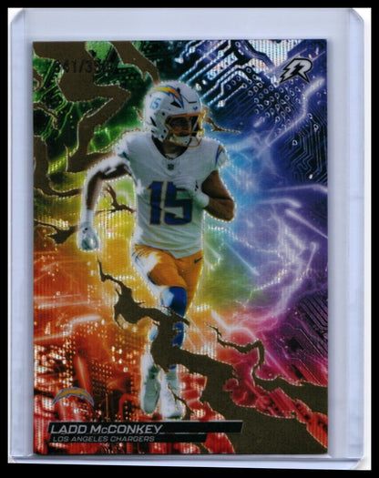 2026 Topps NFL Circuit Breakers Ladd McConkey #CB-13 /399 Chargers WR Insert — front