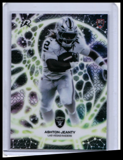 2026 Topps Protonyx Ashton Jeanty RC #PT-3 Las Vegas Raiders Rookie — front
