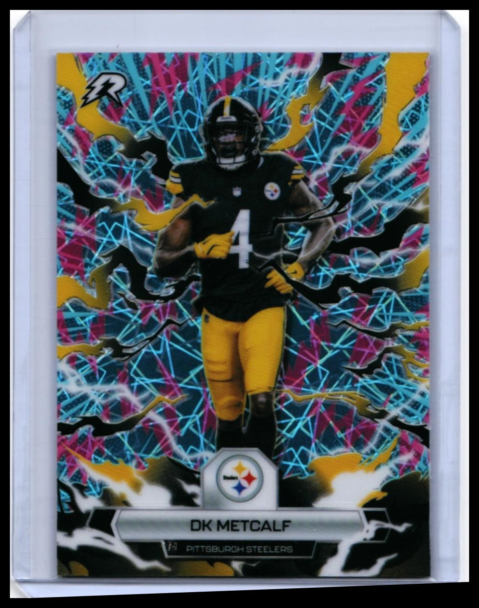 2026 Topps Reign DK Metcalf #84 Pittsburgh Steelers — front