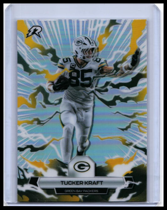 2026 Topps Reign Tucker Kraft #36 Refractor Parallel Green Bay Packers TE — front
