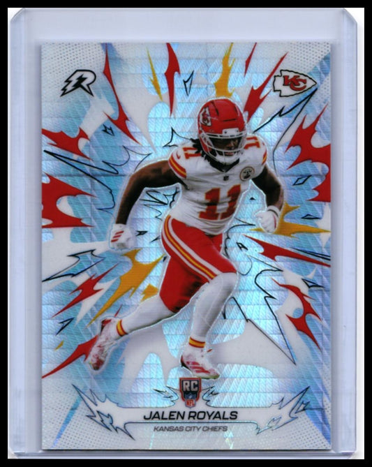 2026 Topps Reptor Jalen Royals RC #144 Kansas City Chiefs Rookie — front