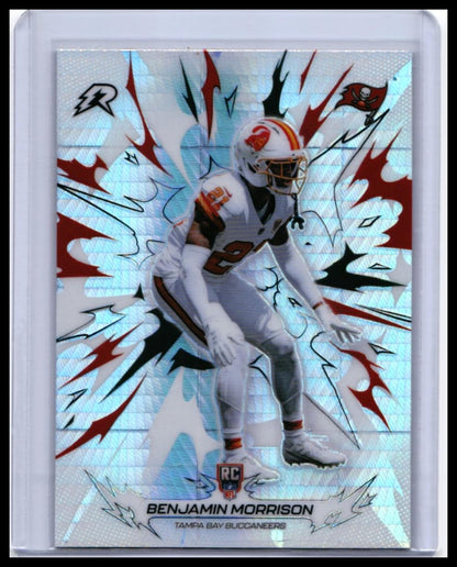 2026 Topps Riot Benjamin Morrison RC #192 Tampa Bay Buccaneers Rookie — front
