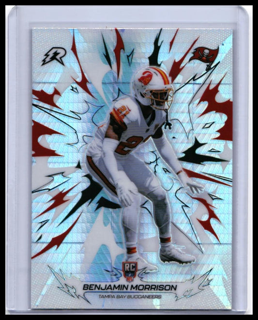 2026 Topps Riot Benjamin Morrison RC #192 Tampa Bay Buccaneers Rookie — front