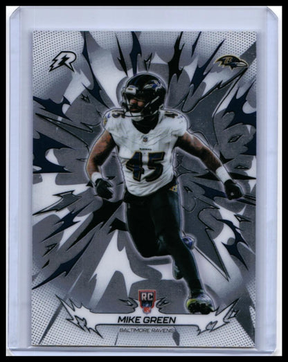 2026 Topps Riot Mike Green RC #108 Baltimore Ravens Rookie OLB — front