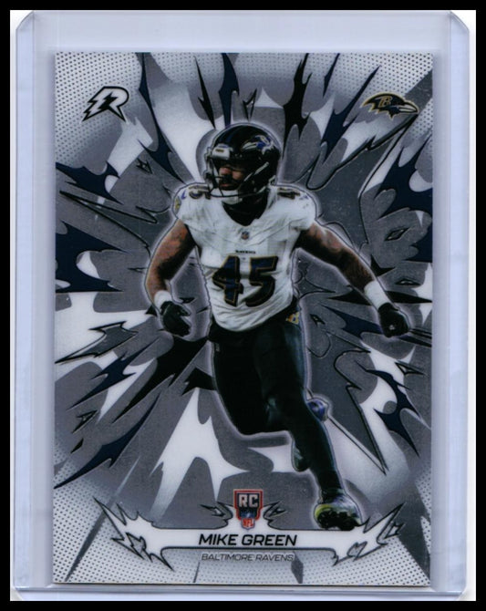 2026 Topps Riot Mike Green RC #108 Baltimore Ravens Rookie OLB — front