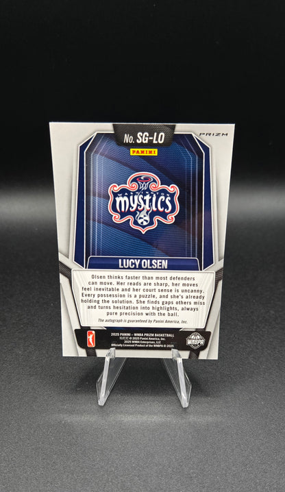 2025 Panini Prizm WNBA Lucy Olsen RC Bundle (Auto & Prizm's)