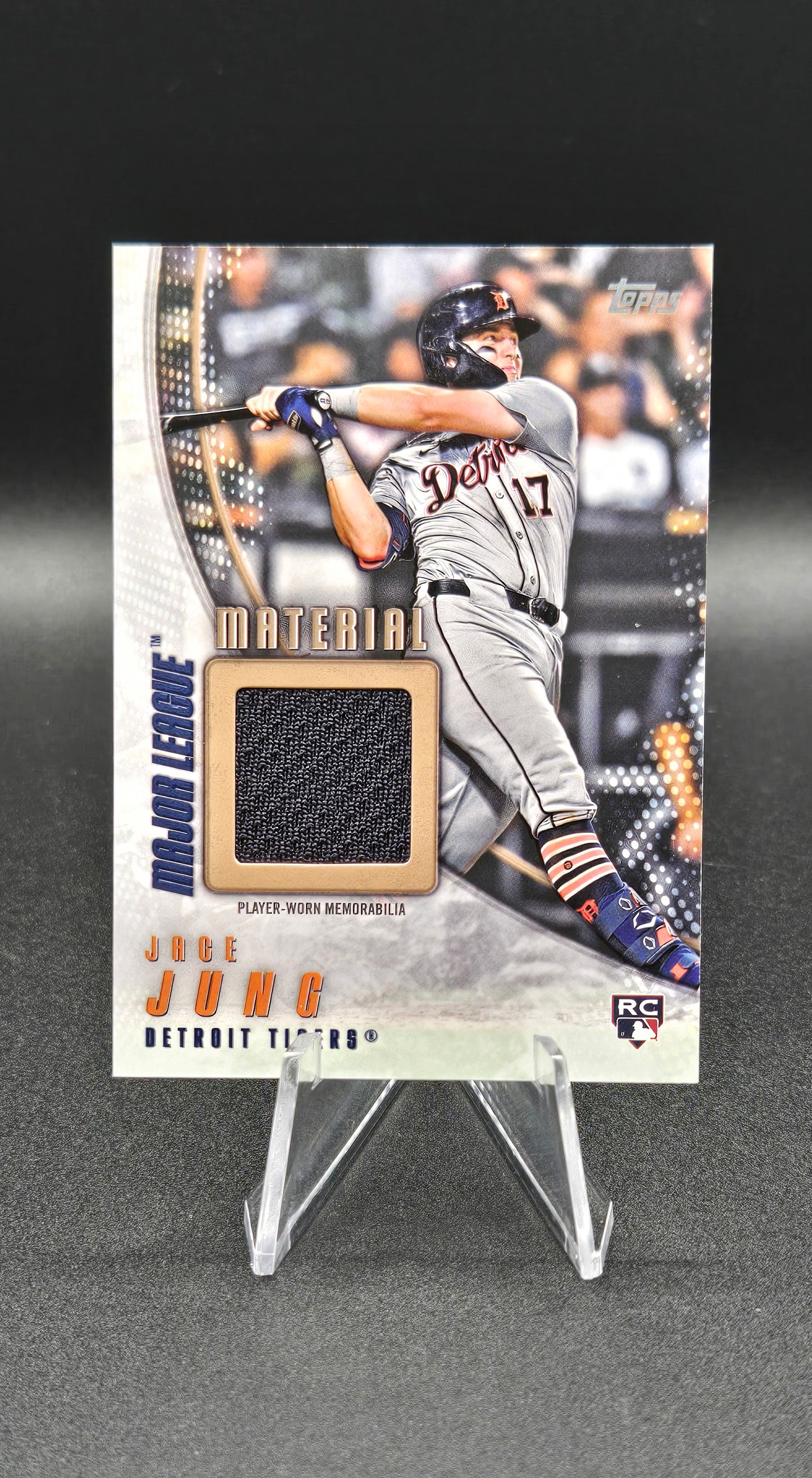 Jace Jung Rookie Patch & Gold Parallel Lot – 2023 Select & 2025 Topps