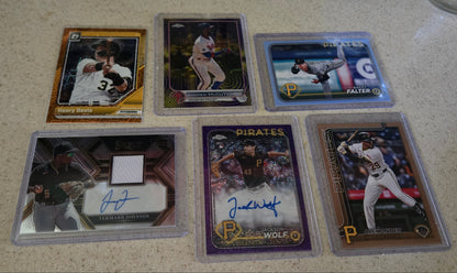2022-25 Pittsburgh Pirates Bundle (serialized, auto and mem included)