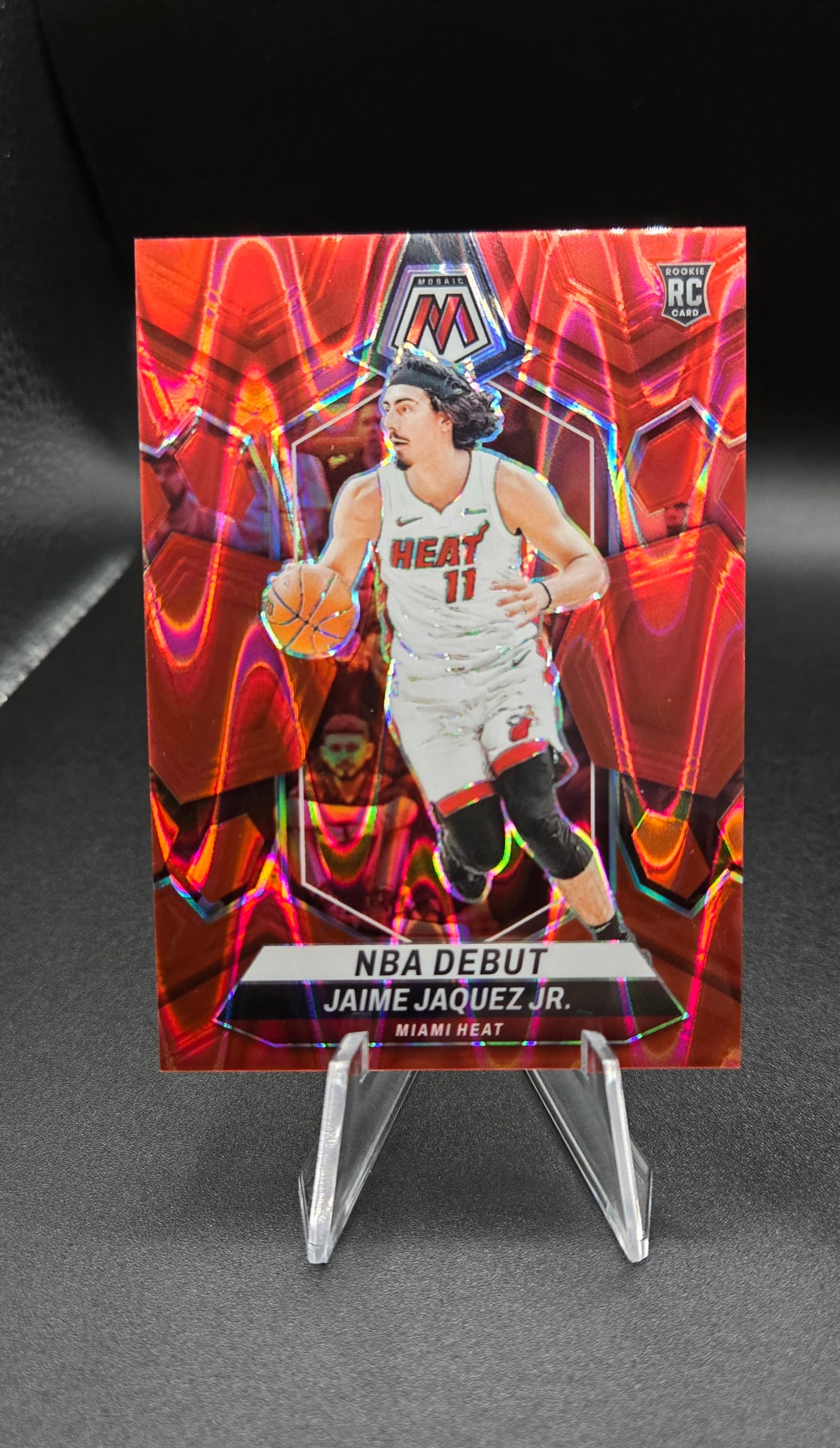 Jaime Jaquez Jr. RC Red Parallel Bundle /299 – 2023-24 Panini Prizm & Mosaic – Miami Heat Rookie