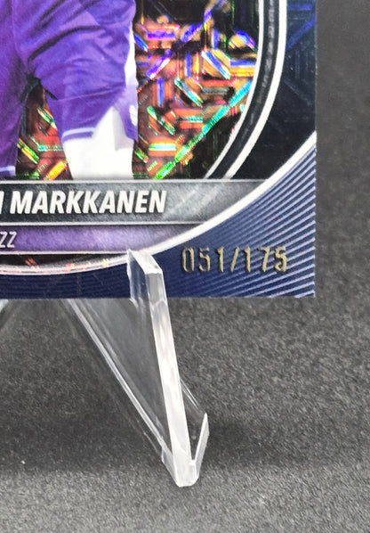 Lauri Markkanen 2025-26 Bowman Chrome Navy Mojo #BCV-112 /175 Utah Jazz (Mega Excl.)