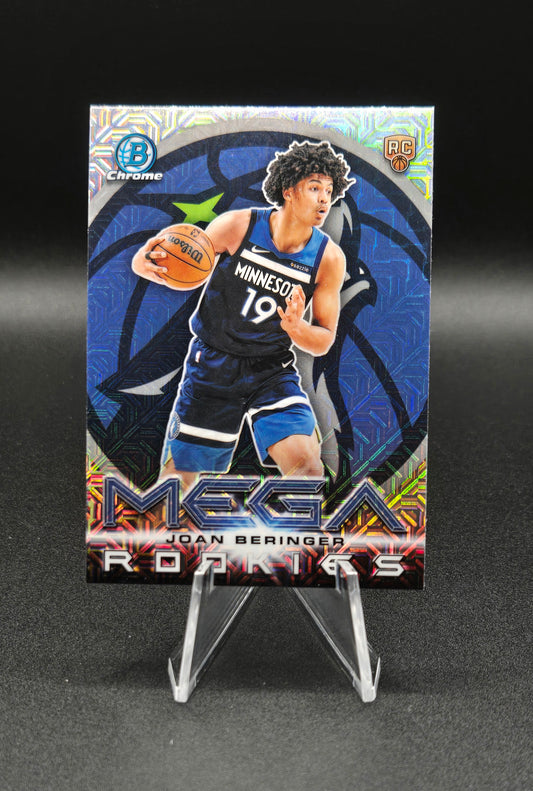 Joan Beringer 2025-26 Bowman Chrome Mega Rookies RC #MR-17 Minnesota Timberwolves