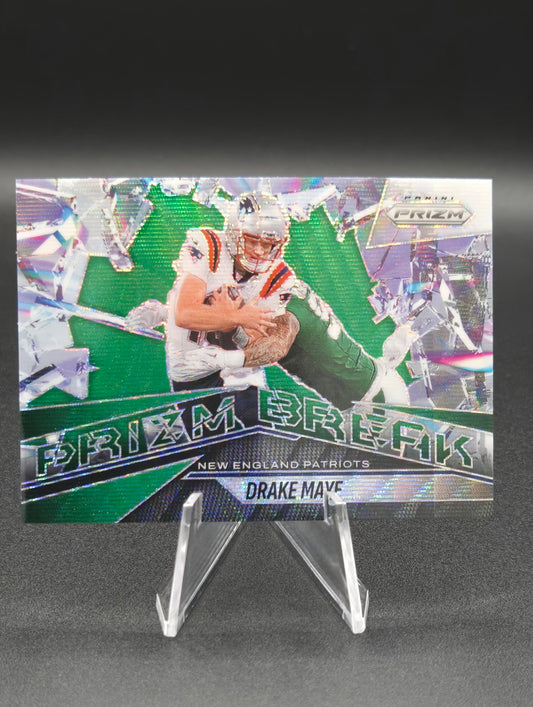Drake Maye 2025 Panini Prizm Prizm Break Silver #6 New England Patriots NM+