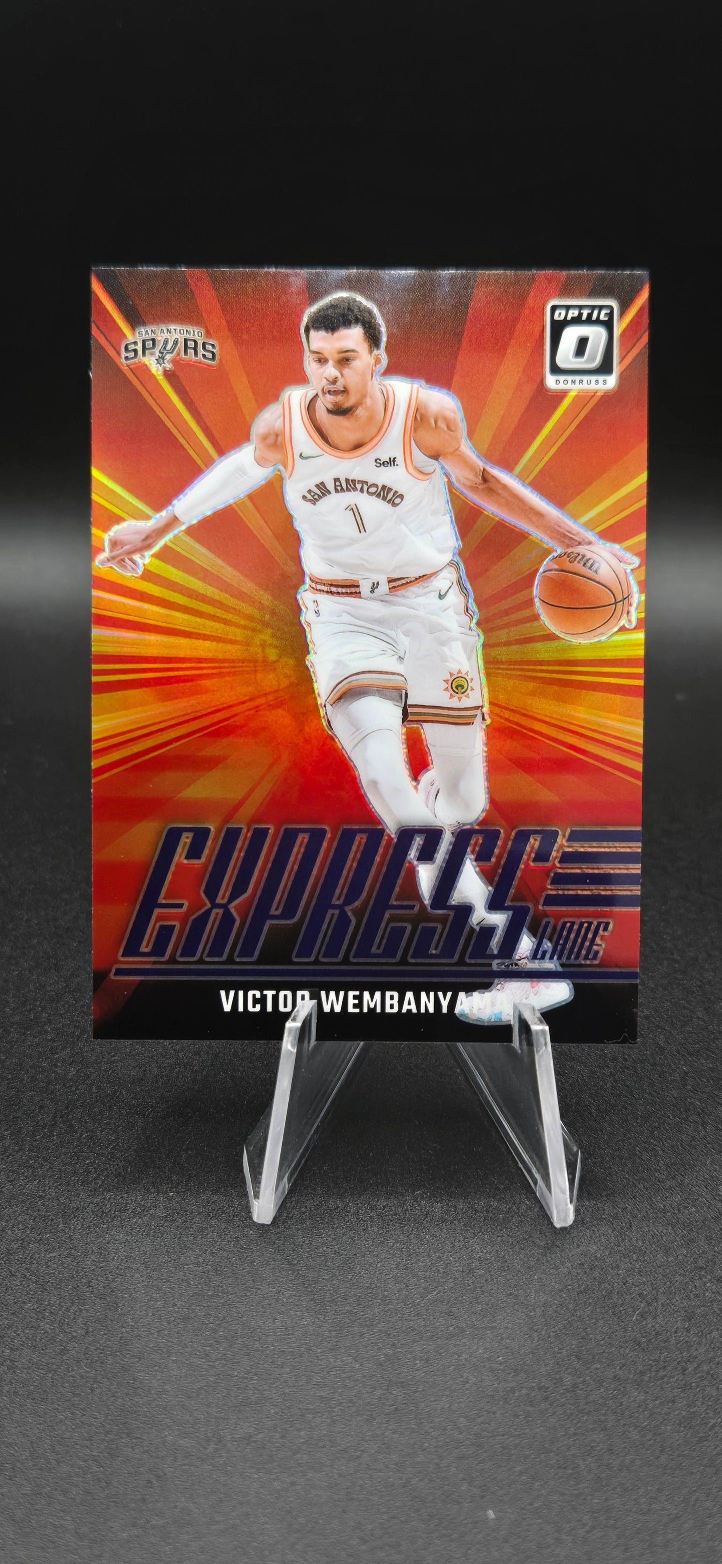 Victor Wembanyama 3-Card Lot — Prizm Draft Picks RC + Donruss Optic Express Lane + Pink Prizm — Spurs WCF 🔥